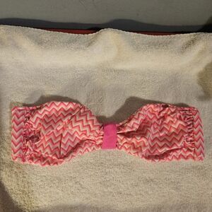 PINK Bandeau Bikini Top